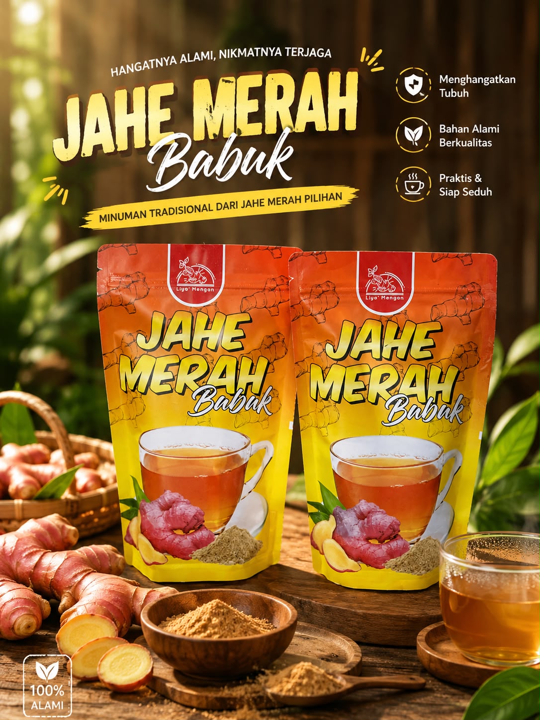 Bubuk Jahe Merah