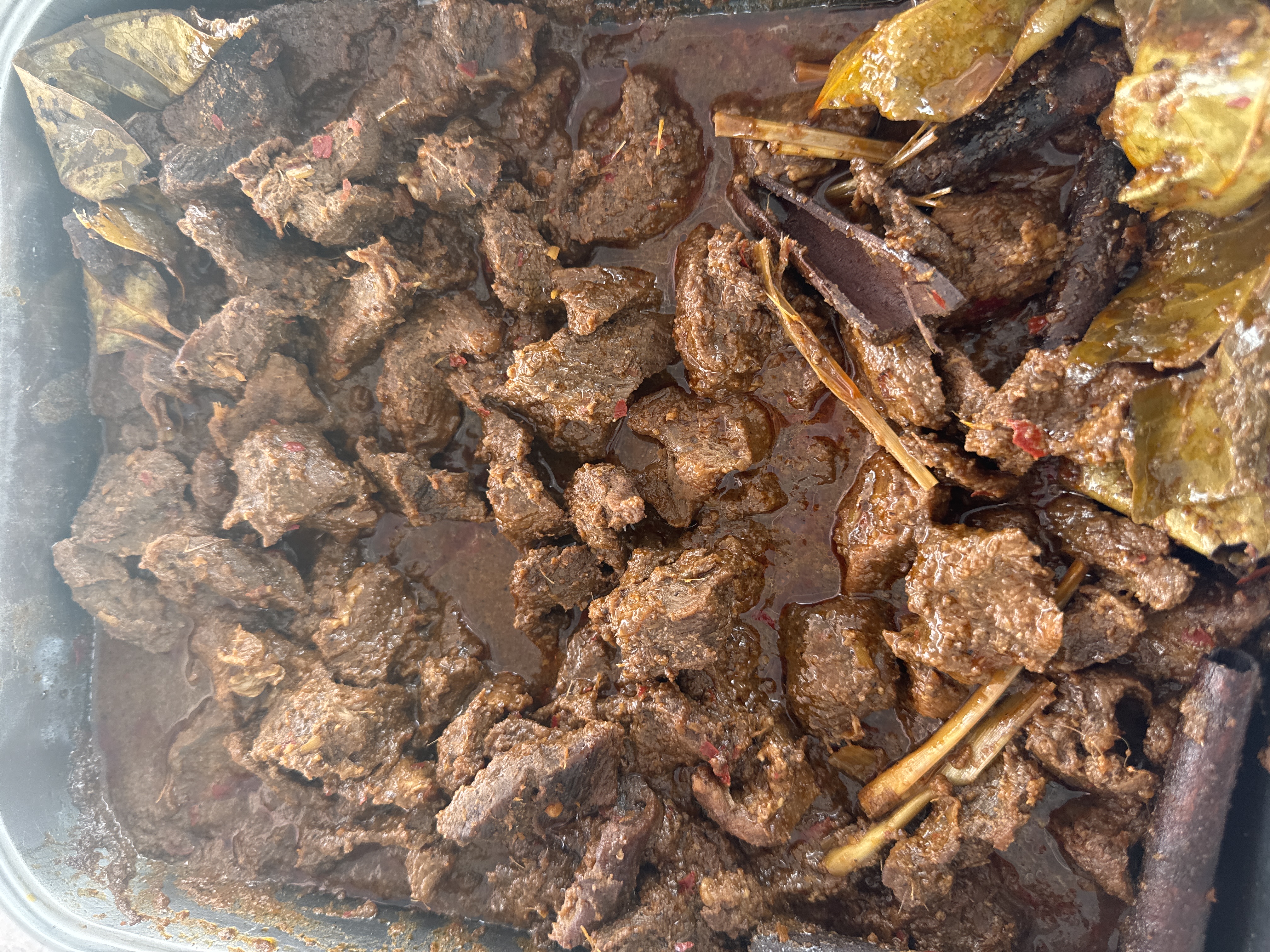 Rendang daging sapi