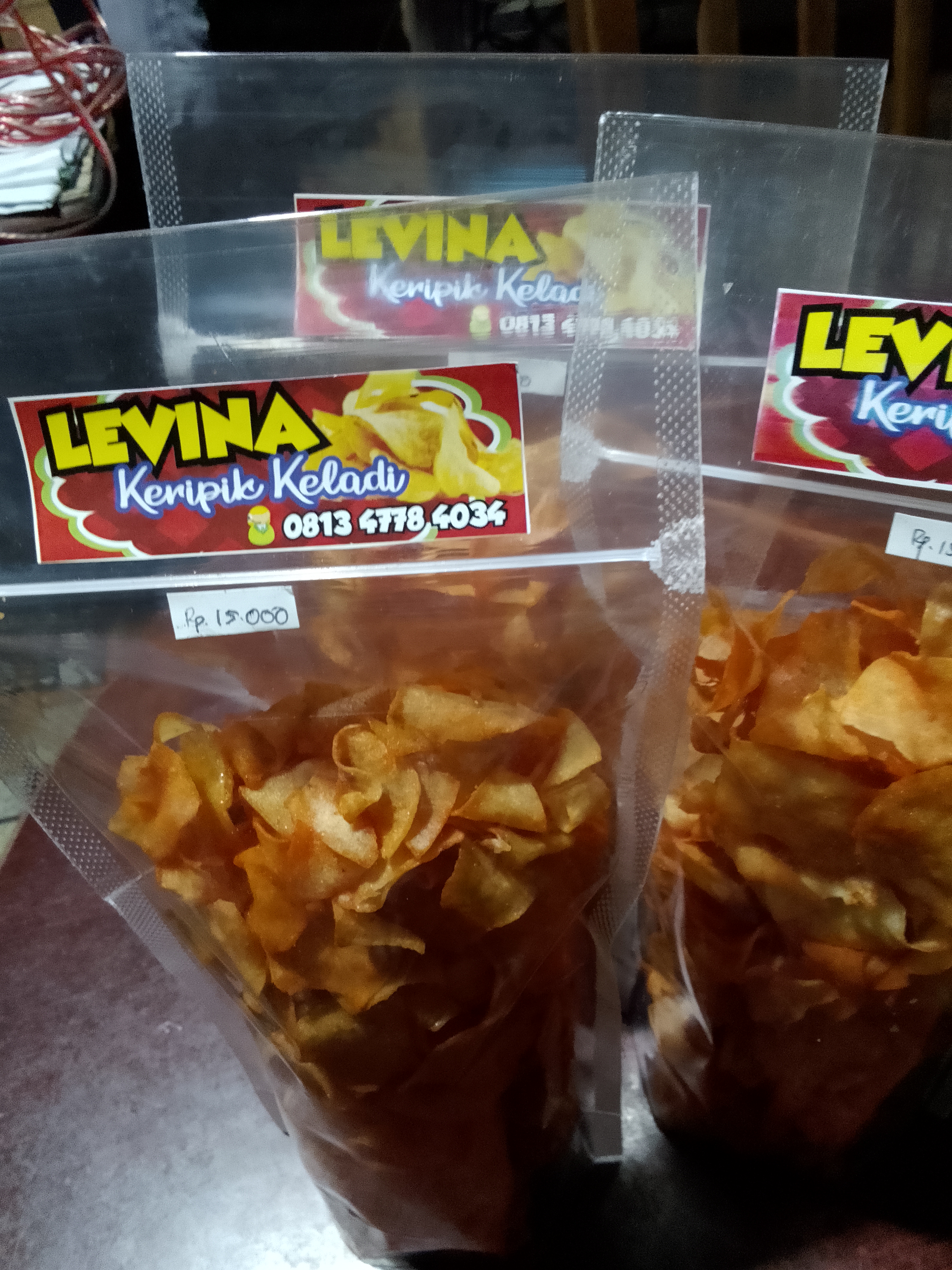Levina keripik keladi