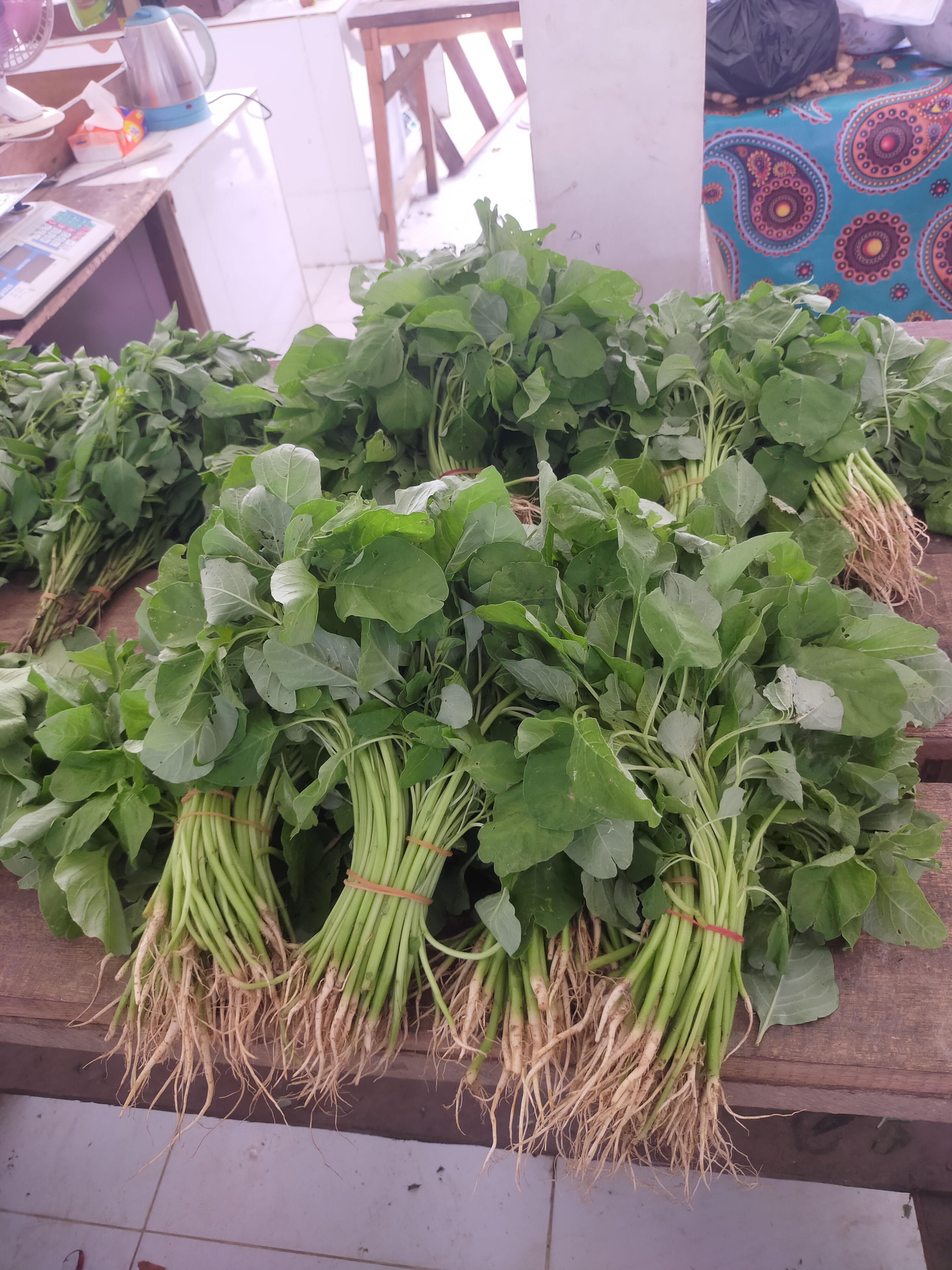 Jualan sayuran campur