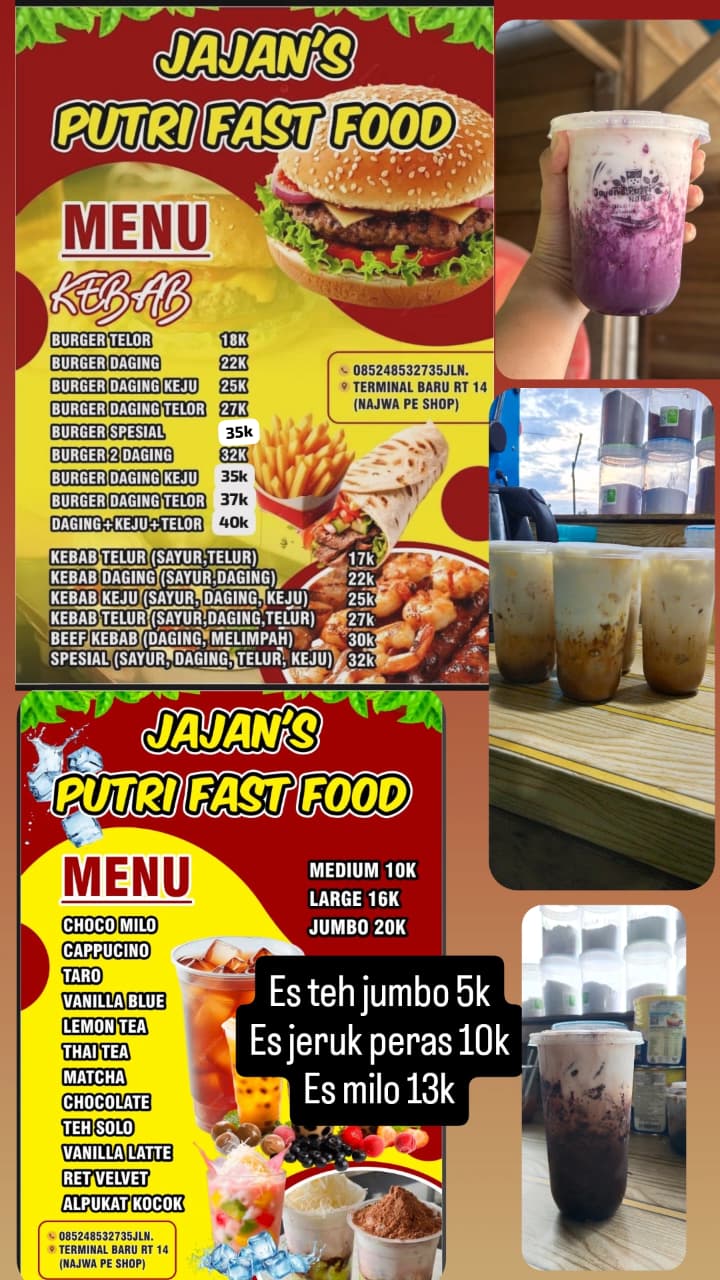 Jajan's putri fastfood 