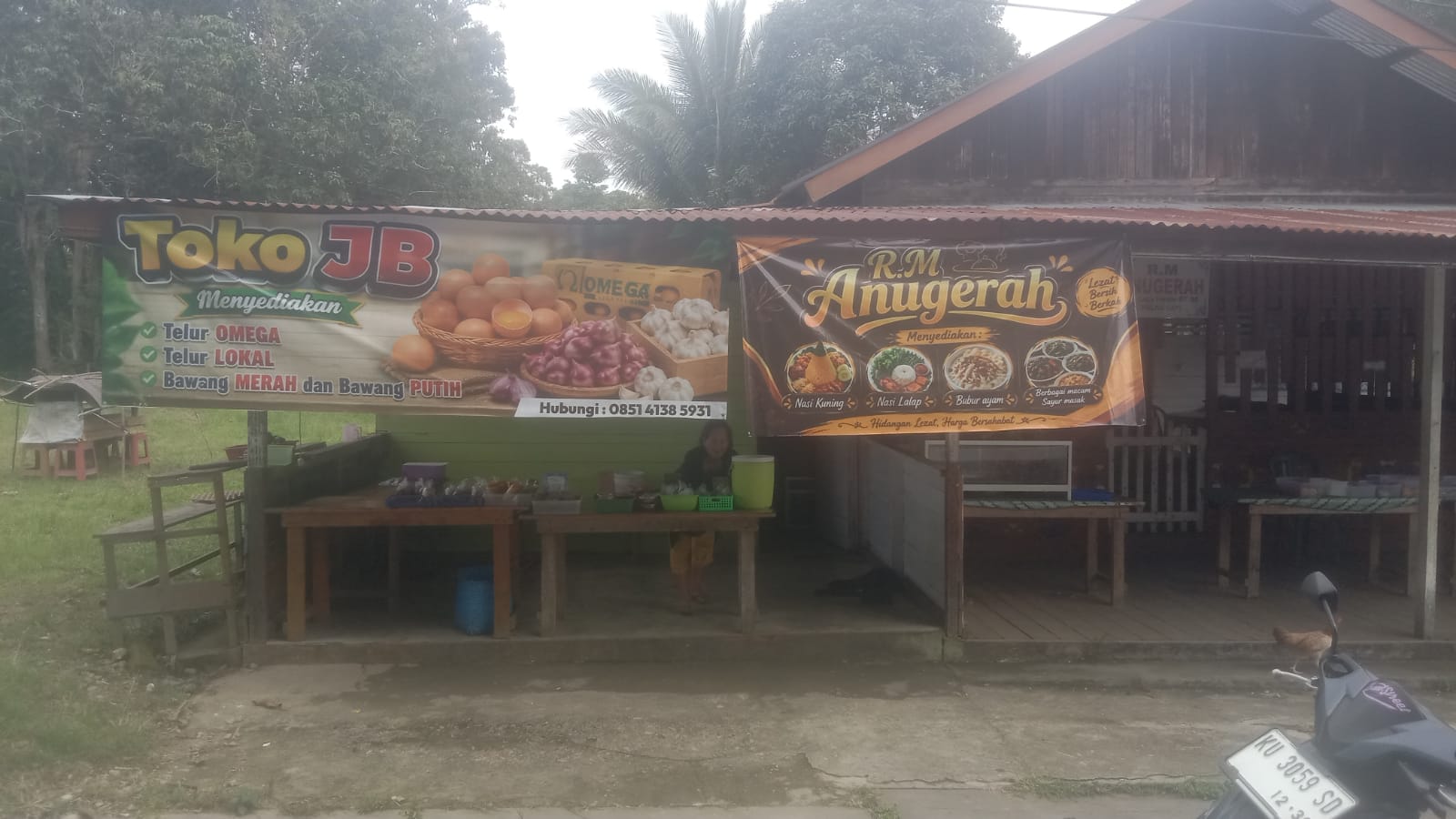 Rumah Makan Anugerah & Toko JB