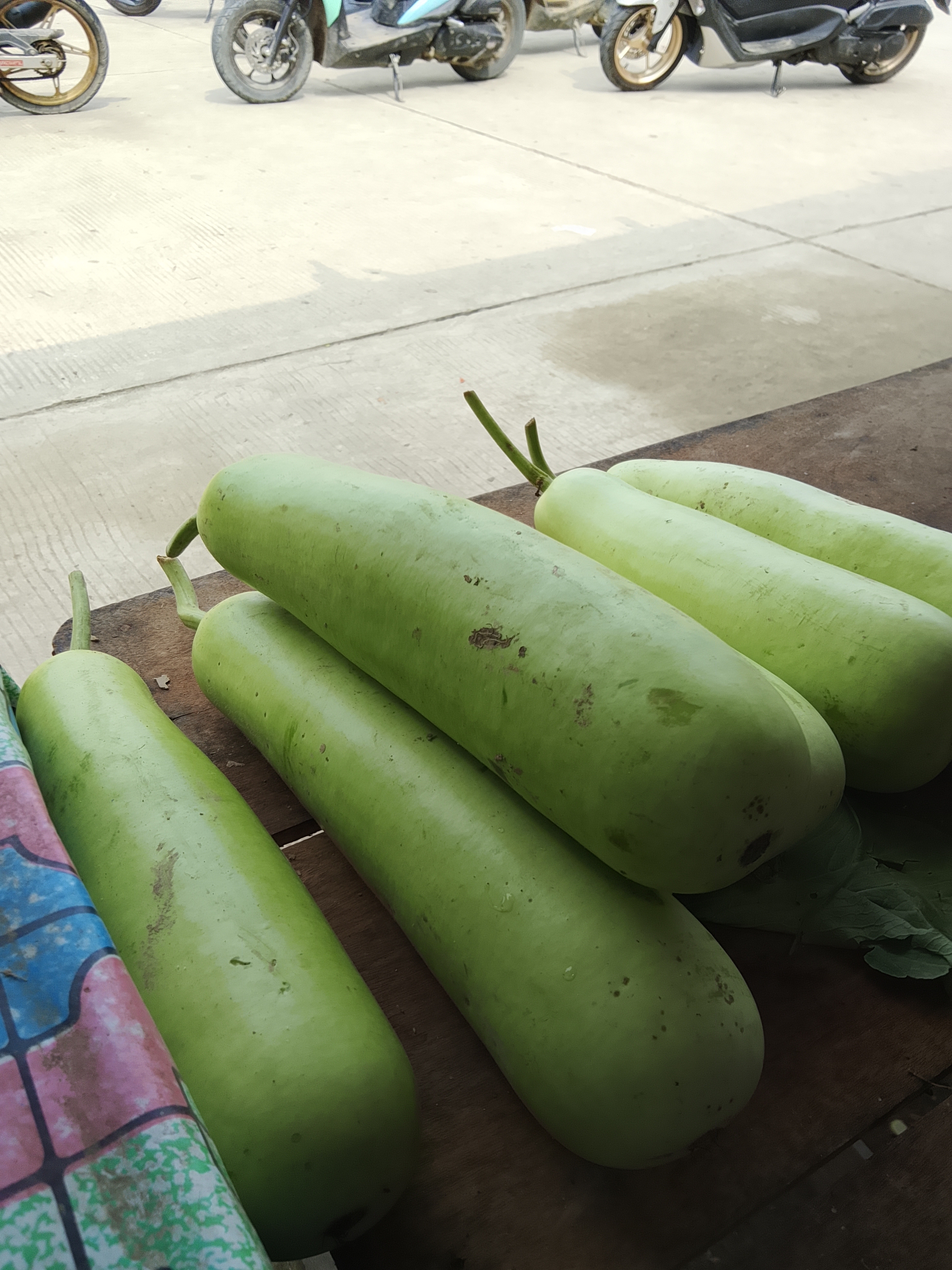 Jualan sayur pasar induk