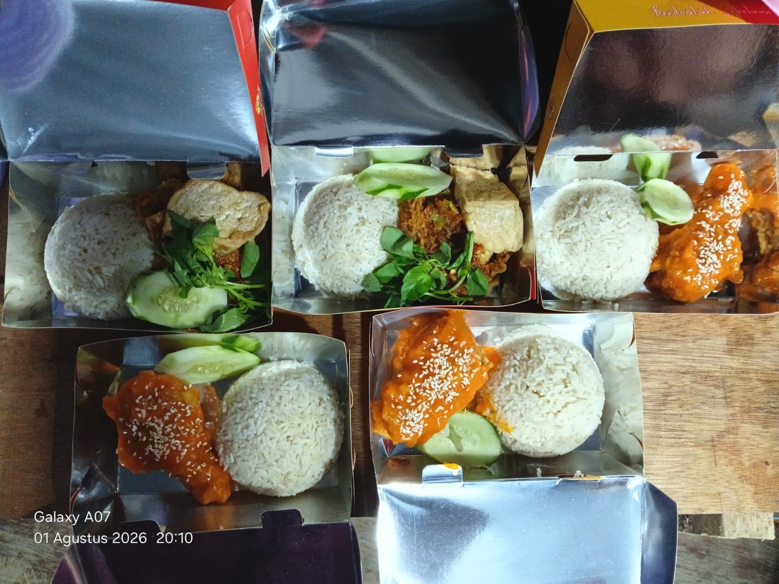 makanan berat dan jajanan