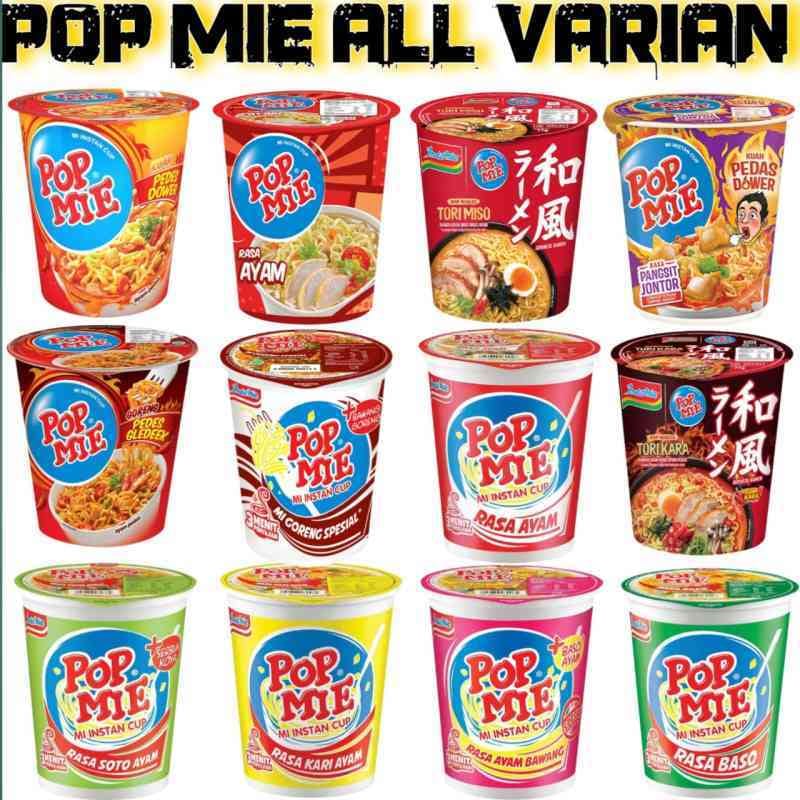 pop mie varian