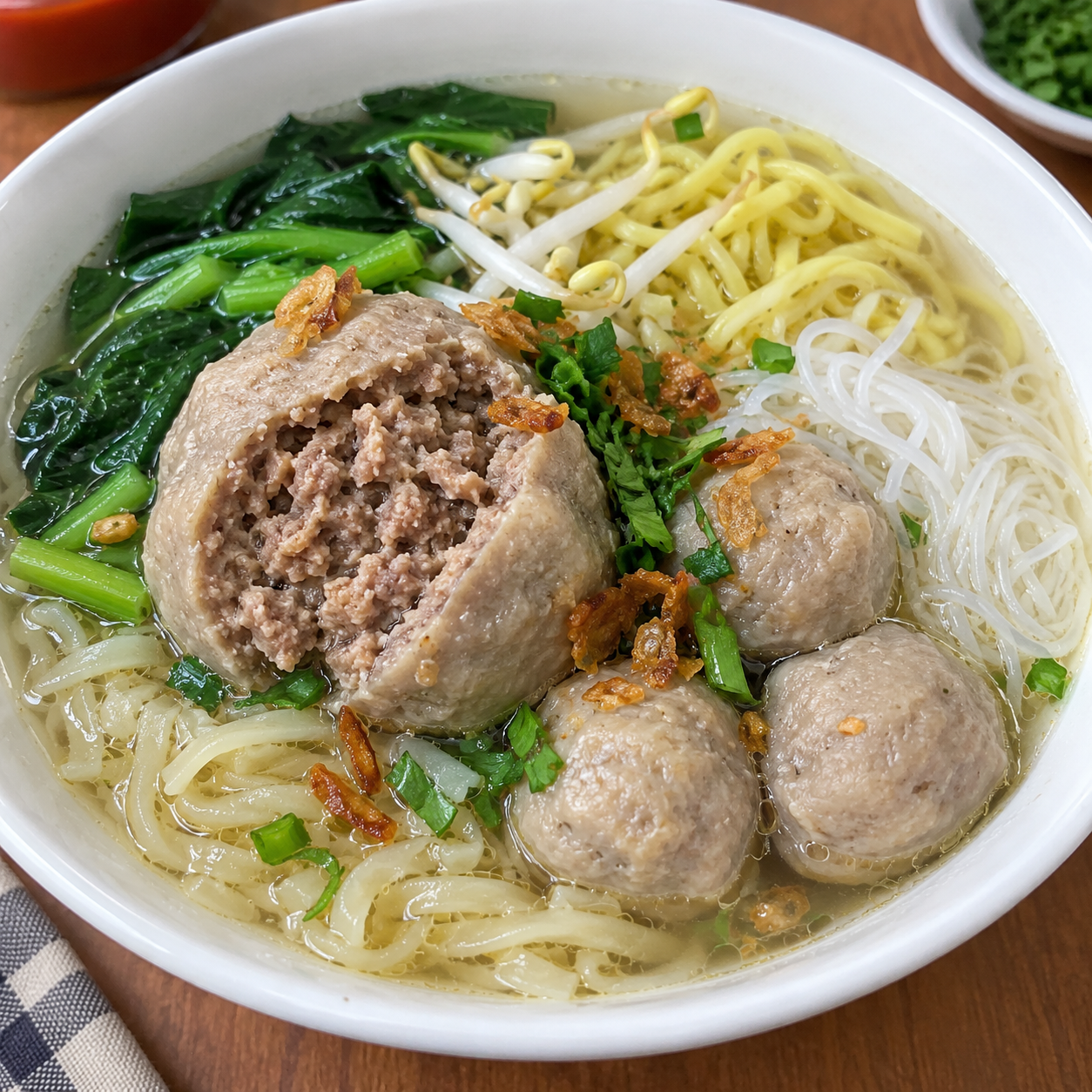 Kedai bakso Pontianak A three 