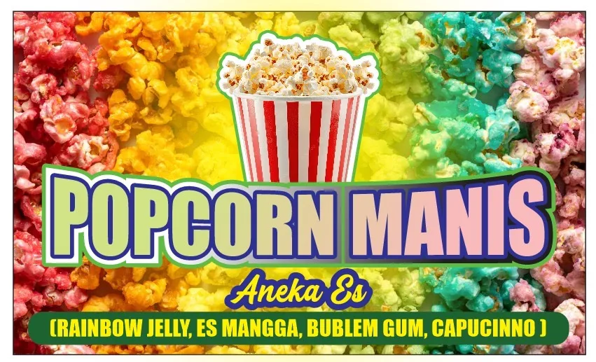 Popcorn manis malinau