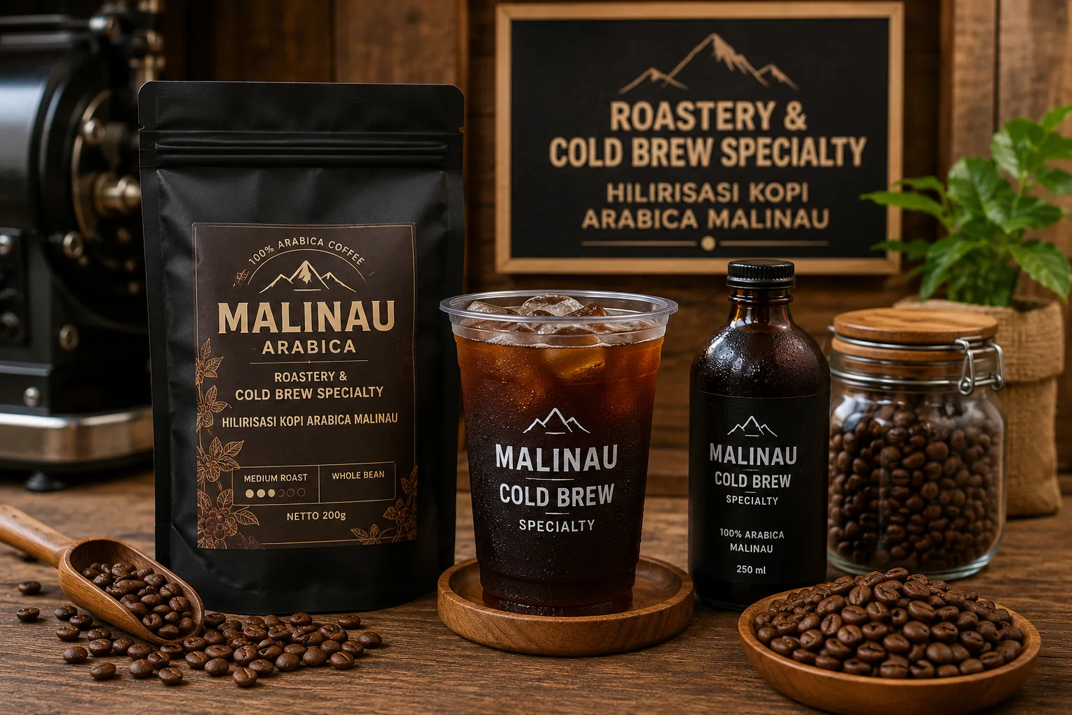 Roastery & Cold Brew Specialty - Hilirisasi Kopi Arabica Malinau